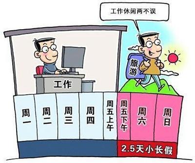重磅！10多个省份鼓励实行2.5天休假模式，你的周末要延长了吗？